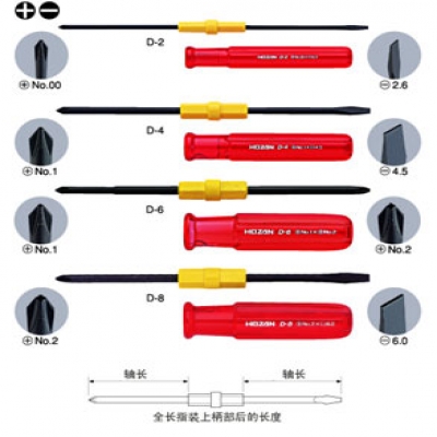 重庆内藤供应日本HOZAN宝三替换起子D-4质量优等产品成都重庆西安上海苏州北京广西江西